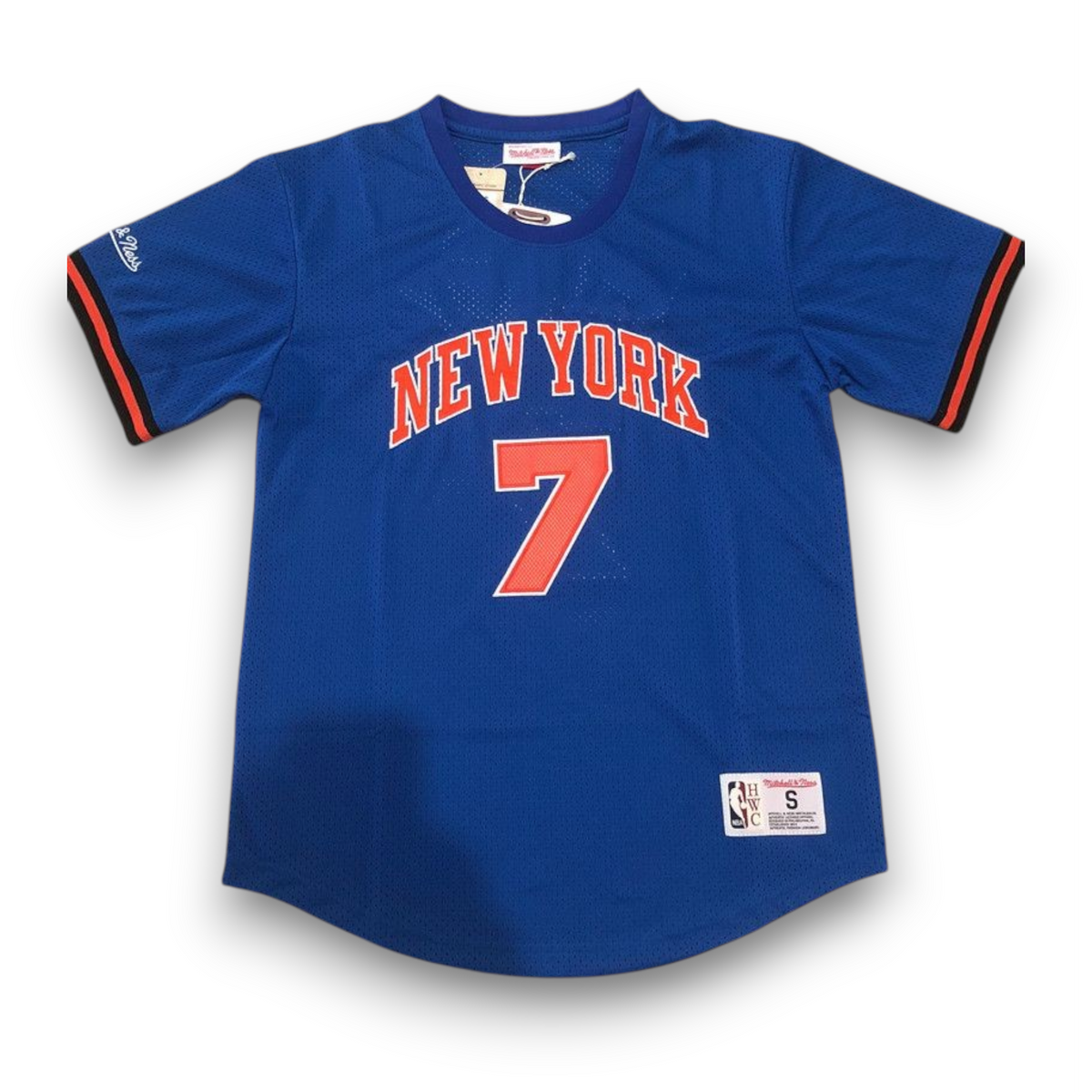 New York Knicks, Carmelo Anthony, Blue Sleeved Hardwood Classics