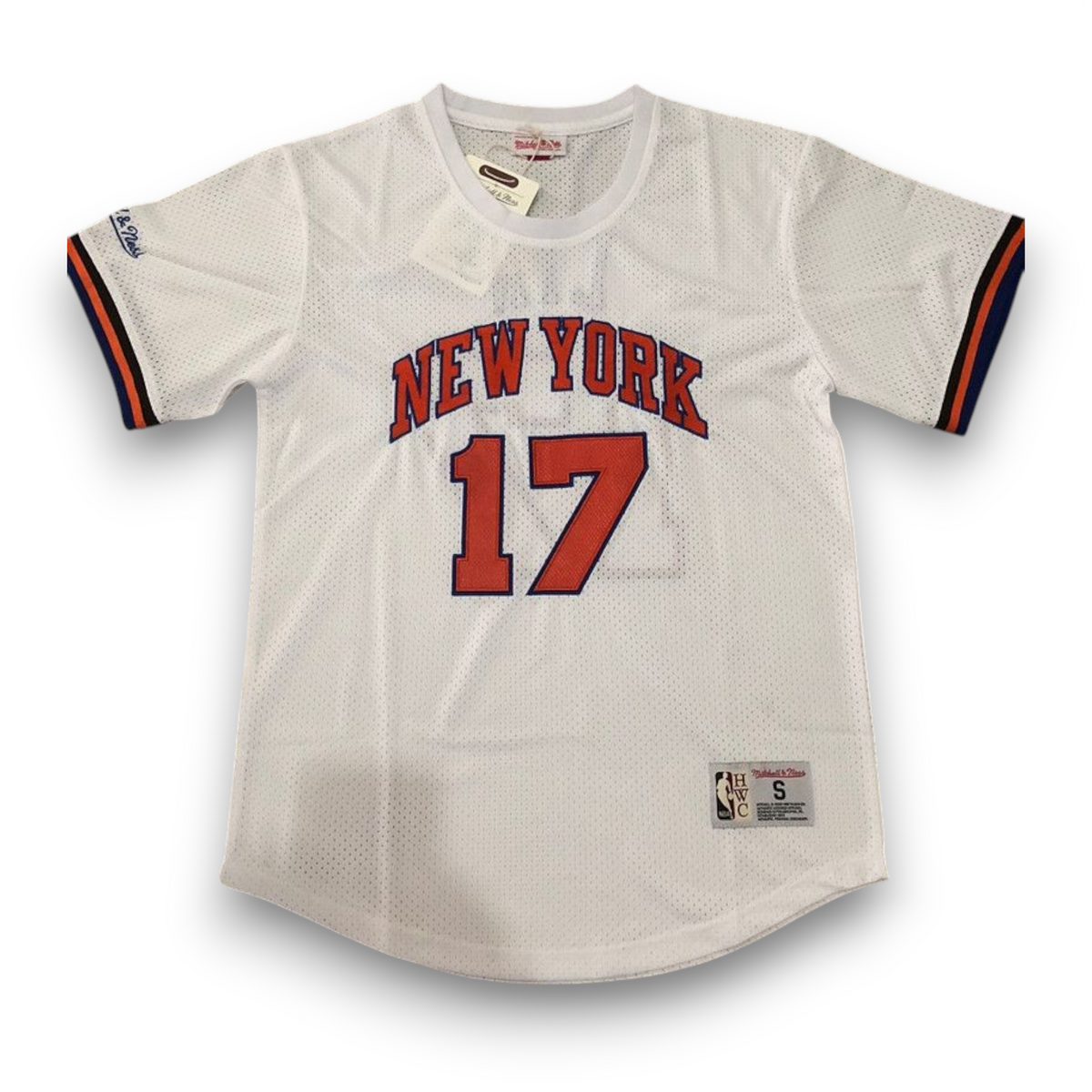 New York Knicks, Jeremy Lin, White Sleeved Hardwood Classics
