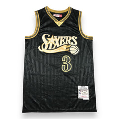 Philadelphia 76ers, Allen Iverson, “Gold Maze” Hardwood Classics Special