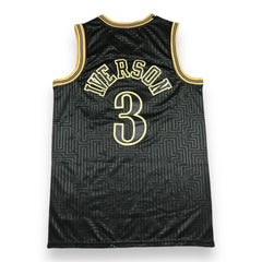 Philadelphia 76ers, Allen Iverson, “Gold Maze” Hardwood Classics Special