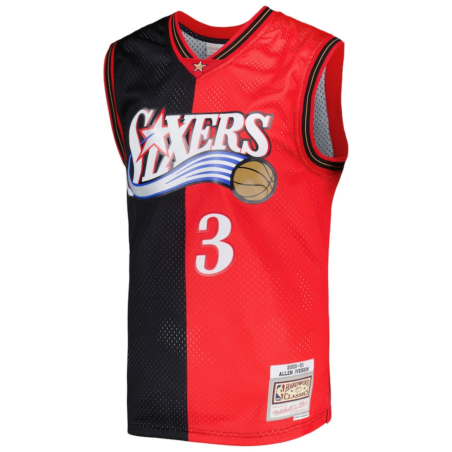 Philadelphia 76ers Allen Iverson Split Classic 00/01