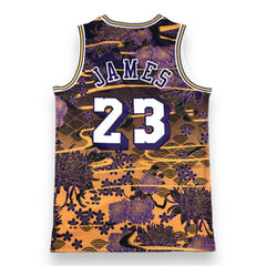 Los Angeles Lakers, Lebron James, “Japan” Hardwood Classics Special