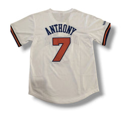 New York Knicks, Carmelo Anthony, White Sleeved Hardwood Classics