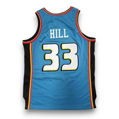 Detroit Pistons, Grant Hill, Blue Hardwood Classics