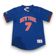 New York Knicks, Carmelo Anthony, Blue Sleeved Hardwood Classics