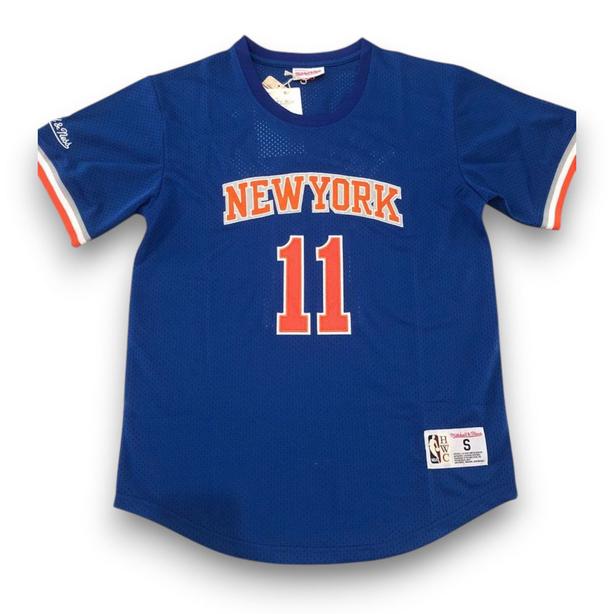 New York Knicks, Jalen Brunson, Blue Sleeved Hardwood Classics