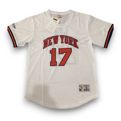 New York Knicks, Jeremy Lin, White Sleeved Hardwood Classics