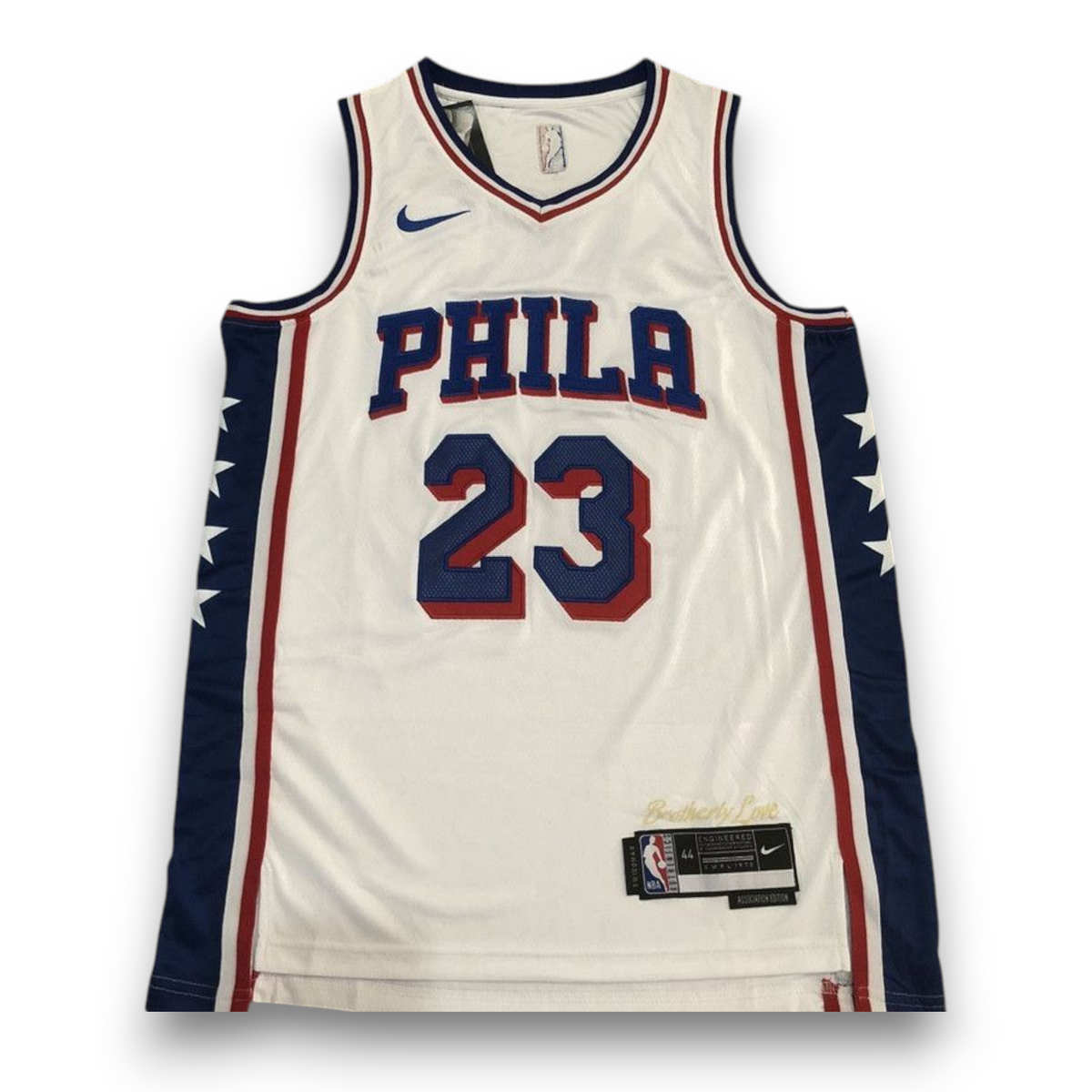 Philadelphia 76ers, LeBron James, White Hardwood Classics